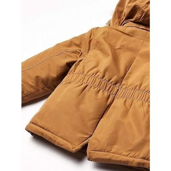 Carter's C2206168 Baby Boys' Sz 12M Camel Brown Heavyweight Adventure Parka Coat - Picture 9 of 12